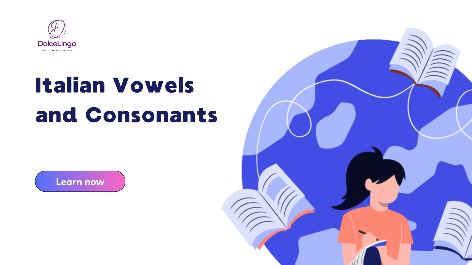 learn Italian Vowels with Dolcelingo